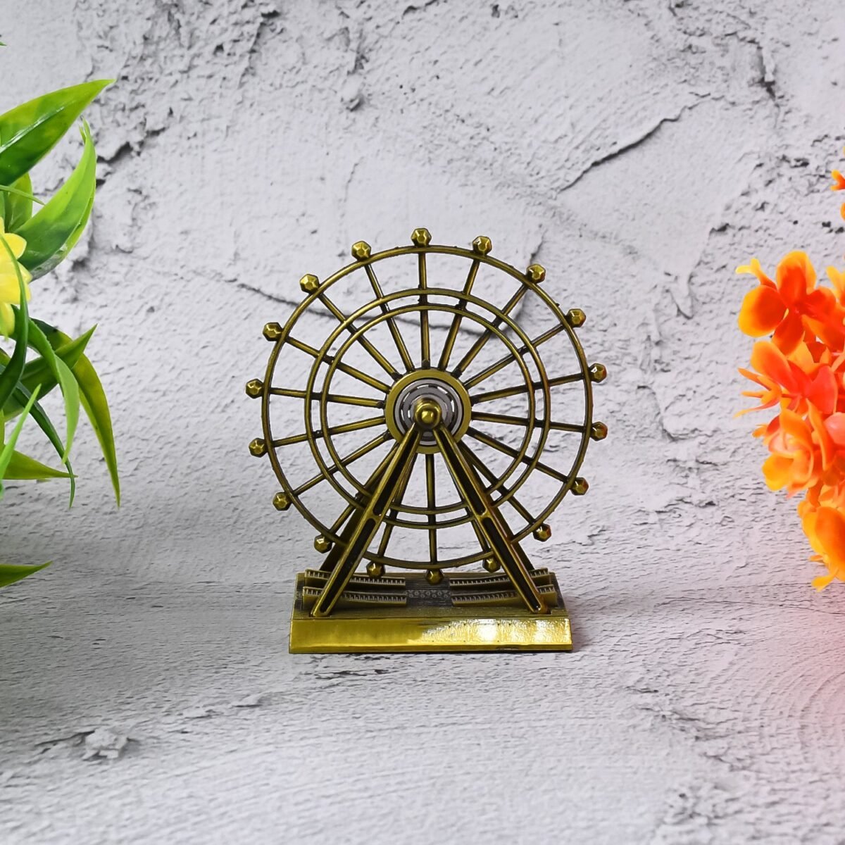 Metal Desktop Table Decoration Cabinet Wheel Tower (1 Pc) - Image 6