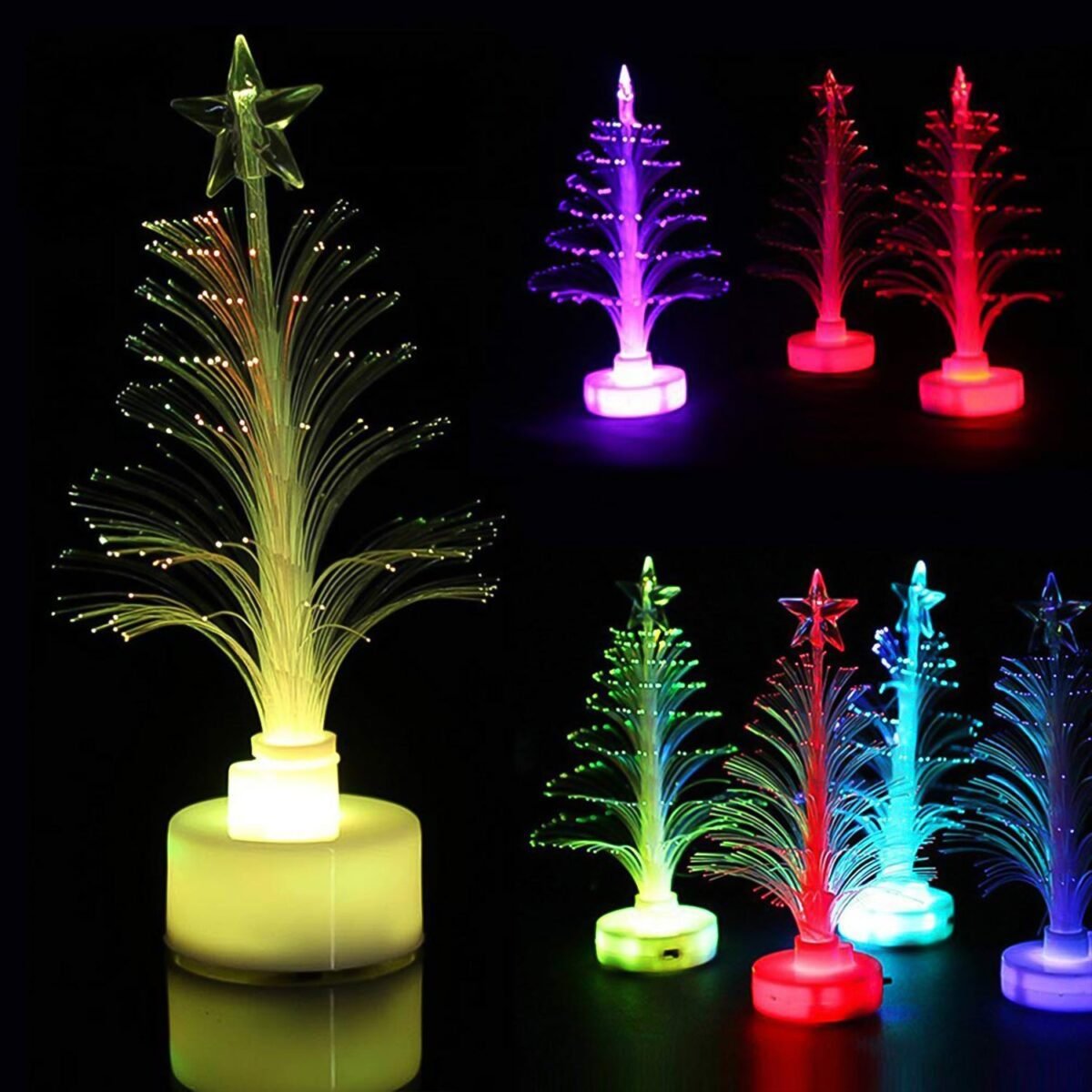Tree LED Candlelight Colourful Candle Decoration LED Light Night (1 Pc) - Image 4