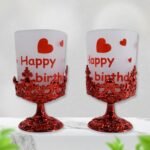 Tealight Holder Stylishly Shaped Candle Diya Stand Plastic Beautiful Design Festival (2 Pc / Mix Design) - Image 3