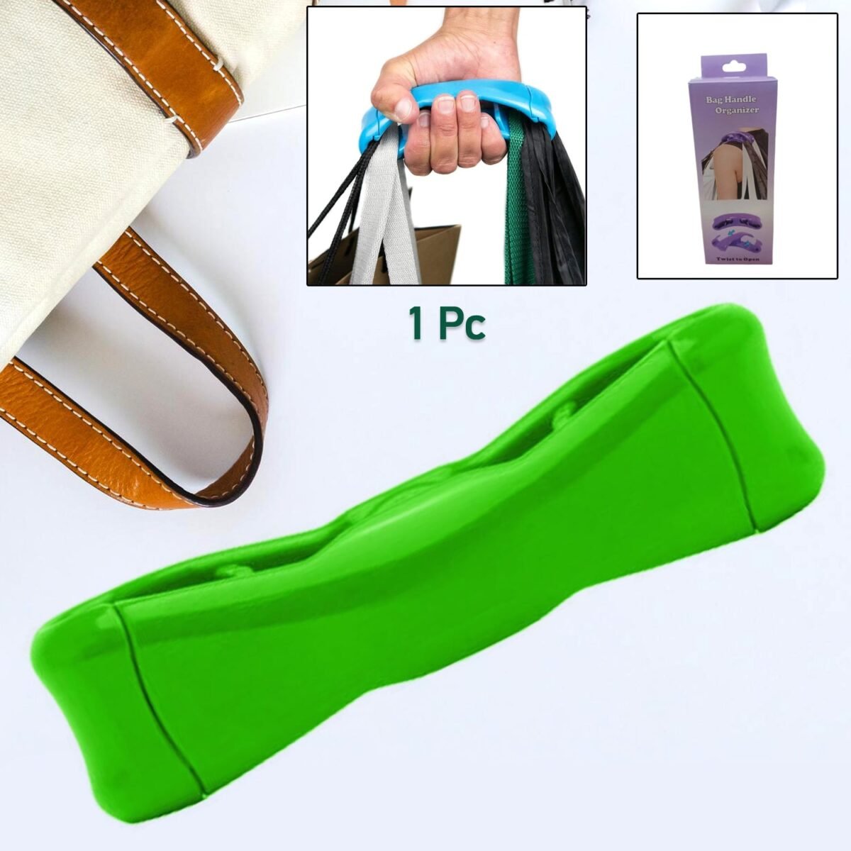 Click & Carry Grocery Bag Holder (1 Pc / Multi Color) - Image 1