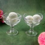 Glass Footed Dessert Bowl, Ice Cream Cup (2 Pcs Set) - Image 3