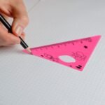 Cute Cartoon Giraffe Ruler / Scale Meter Ruler / Triangle Ruler (4 Pc Set) - Image 3