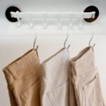 1pc bath towel hanger wall mount towel hanger wall towel shelf towel hanging rack kitchen towel holder towel hanging hook - Image 3