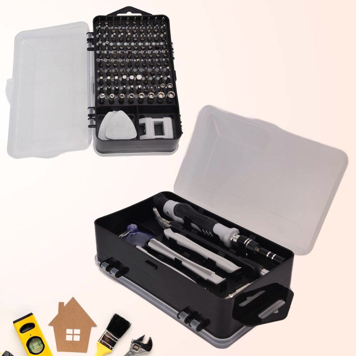 Screwdriver Electronic Laptop, Mobile Repair Tool Kit (117 Pcs Set) - Image 1