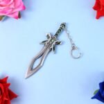 Metal Sword Shape Keychain - Durable & Stylish Accessory (1 Pc) - Image 3