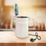 Double Wall Stainless Steel Electric Cordless Tea Kettle (1500W / 2.3 Ltr.) - Image 3