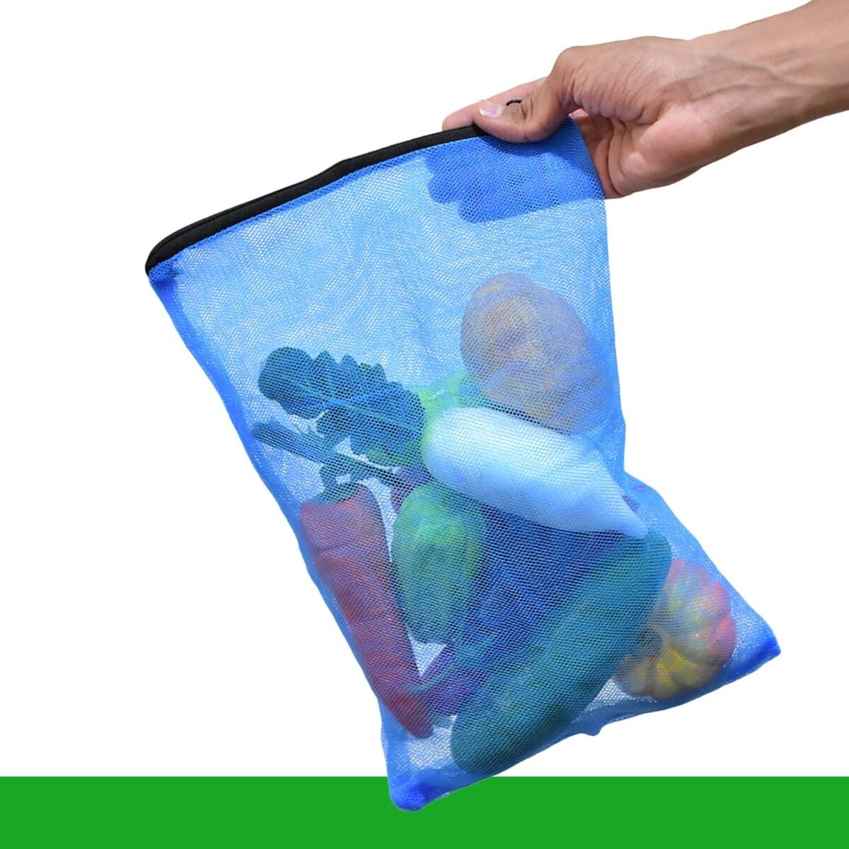 Food Covers Fridge Storage Bag for Vegetables and Fruits with Zipper - Image 1