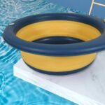 Cartoon Shape Wash Basin, Space Saving Multi Function Foldable Baby Wash basin Easy Clean Lightweight Thicken for Washing Face for Home (33x31 Cm / 1 pc) - Image 7