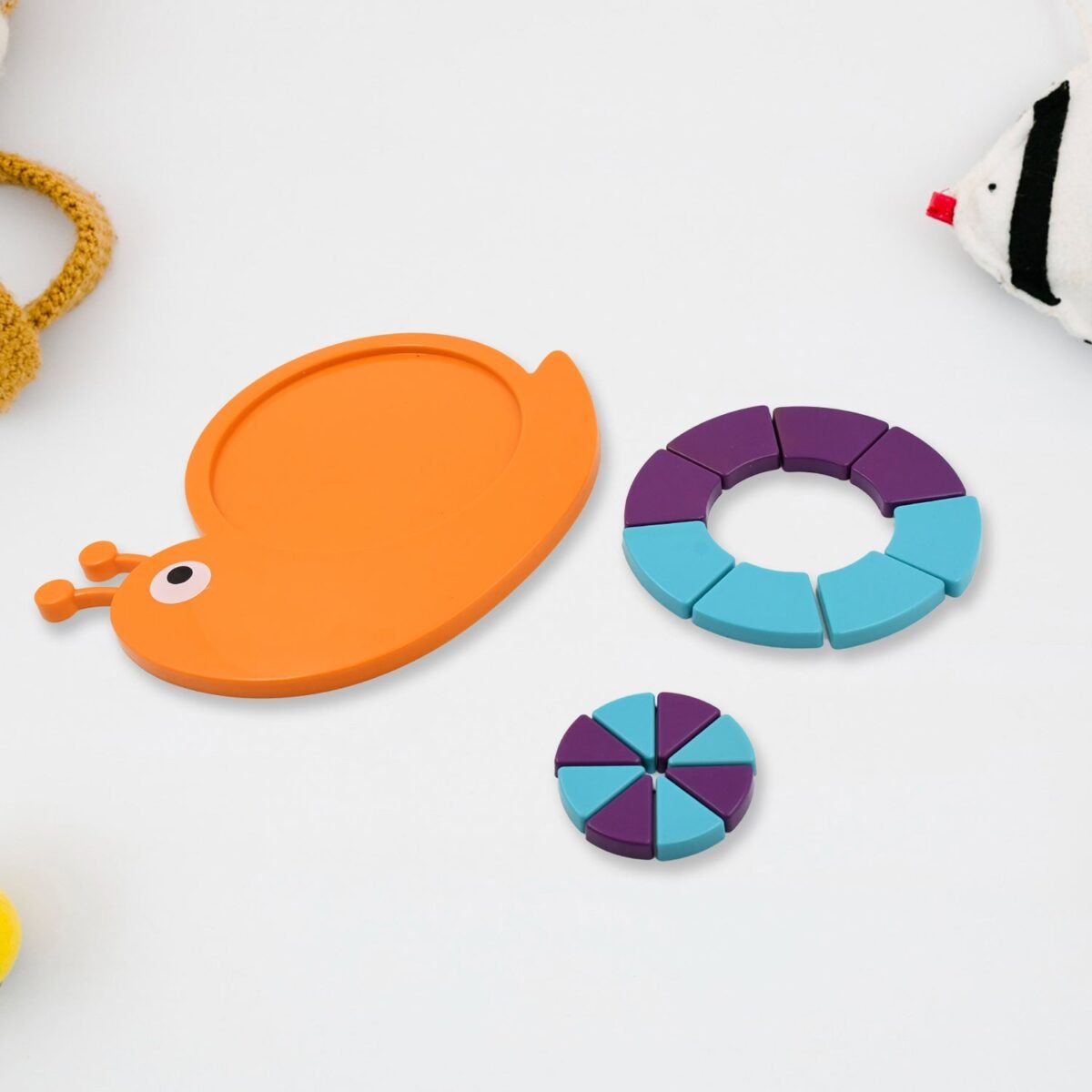 Mini Snail Puzzle – STEM Educational Toy, Puzzle Games for Ages 3-6 (Mix Color) - Image 3