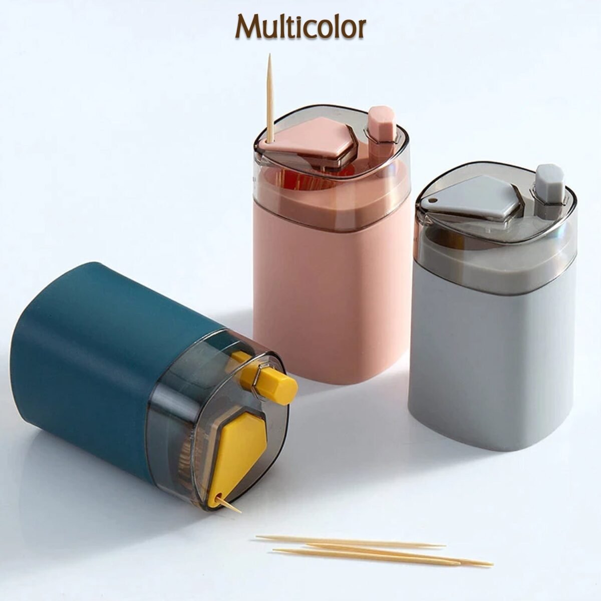 Pop-Up Automatic Toothpick Dispenser – Safe & Novel Storage Container - Image 2