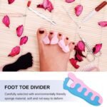 Toe Separators, Toe Spacers Sponge Toe Stretcher Pedicures (1 Pair) - Image 4