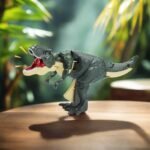 Dinosaur Roaring Toys Trigger, Dinosaurs Toys with Dinosaur Sound Lighting Model Vibrating Head Moving (3 + Years / 1 Pc) - Image 3