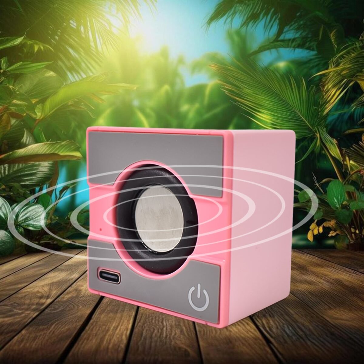 Mini Speaker Portable Wireless Speaker with Immersive Sound  (1 Pc / Mix Color) - Image 4