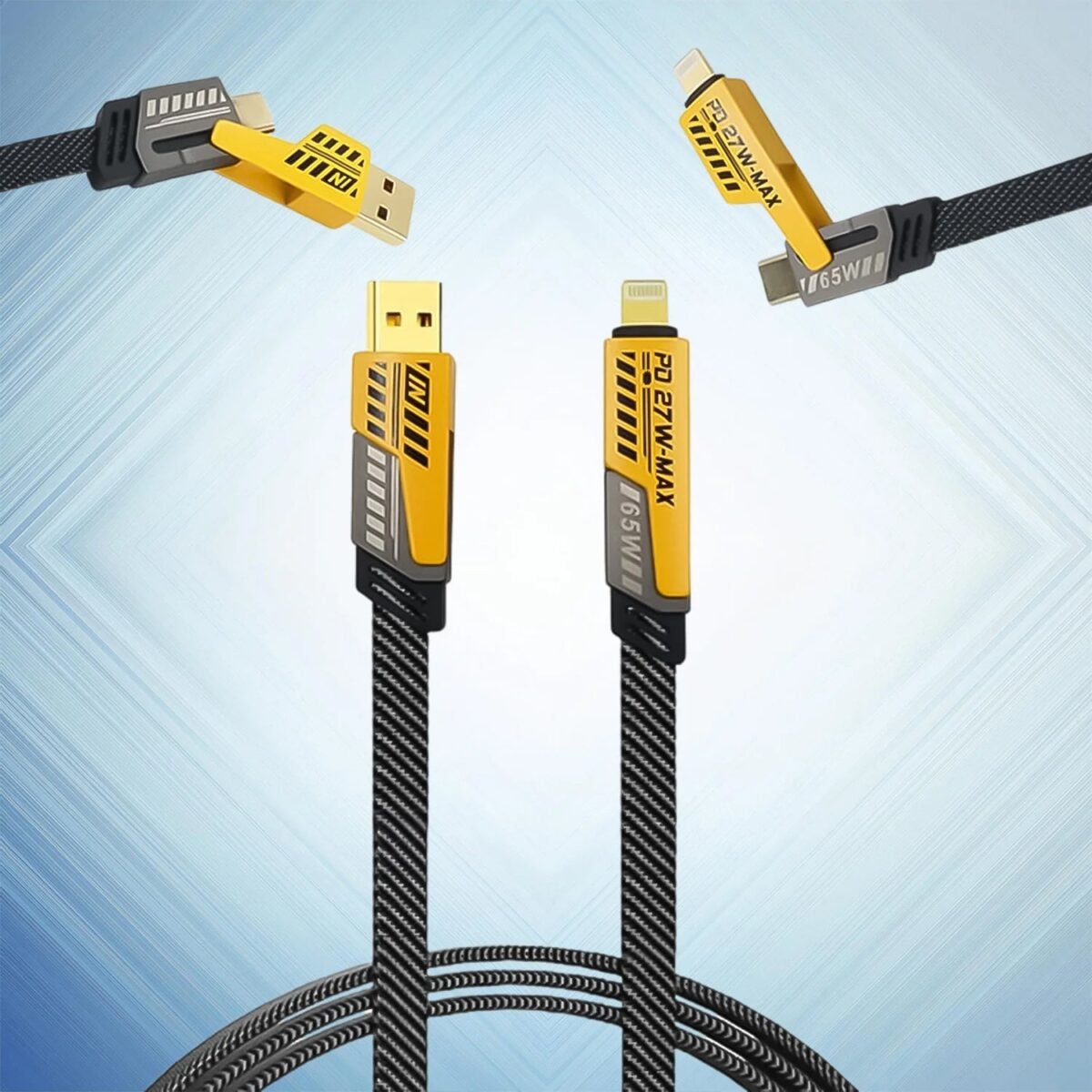 4 in 1 Fast Charging Cable (1 Pc / Loose) - Image 1