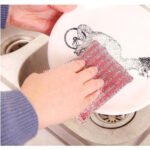 Scratch Proof Kitchen Utensil Scrubber Pad (Pack of 12) - Image 3
