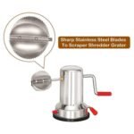 Coconut scrapers Machine Manual Steel For Home & Kitchen Use - Image 3