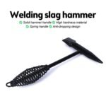 Welding Slag Removal Hammer with Coil Spring Handle | Heavy Duty Chipping Tool for Slag & Spatter Cleaning (1 Pc) - Image 3