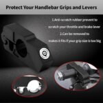 Motorcycle Grip Lock Universal Motorcycle Handlebar Throttle Grip Security Lock - Image 3