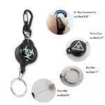 Safety Anti-Lost Retractable Key Chain (1 Pc / Small) - Image 3