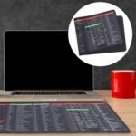 Mat of Shortcut Keyboard  Mouse Pad Mat Mouse Pads for Desk Quick Key Super Large Anti-slip Keyboard Pad Desk Accessories Desktop Mouse Pad Office Oversized Big Mouse Pad Rubber (80—30 Cm) - Image 4