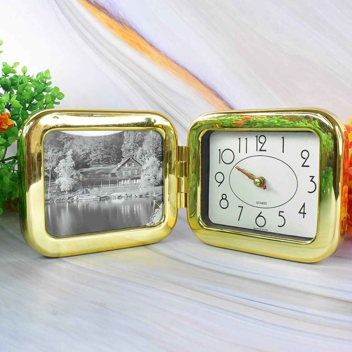 Portable Foldable Desk Clock – Space-Saving and Stylish (1 Pc) - Image 4
