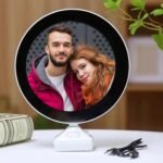 Plastic 2 in 1 Mirror Come Photo Frame with Led Light - Image 4