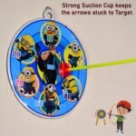 Plastic Archery Bow and Arrow Toy Set with single knife and 3pc Arrow and Target Board, - Image 5