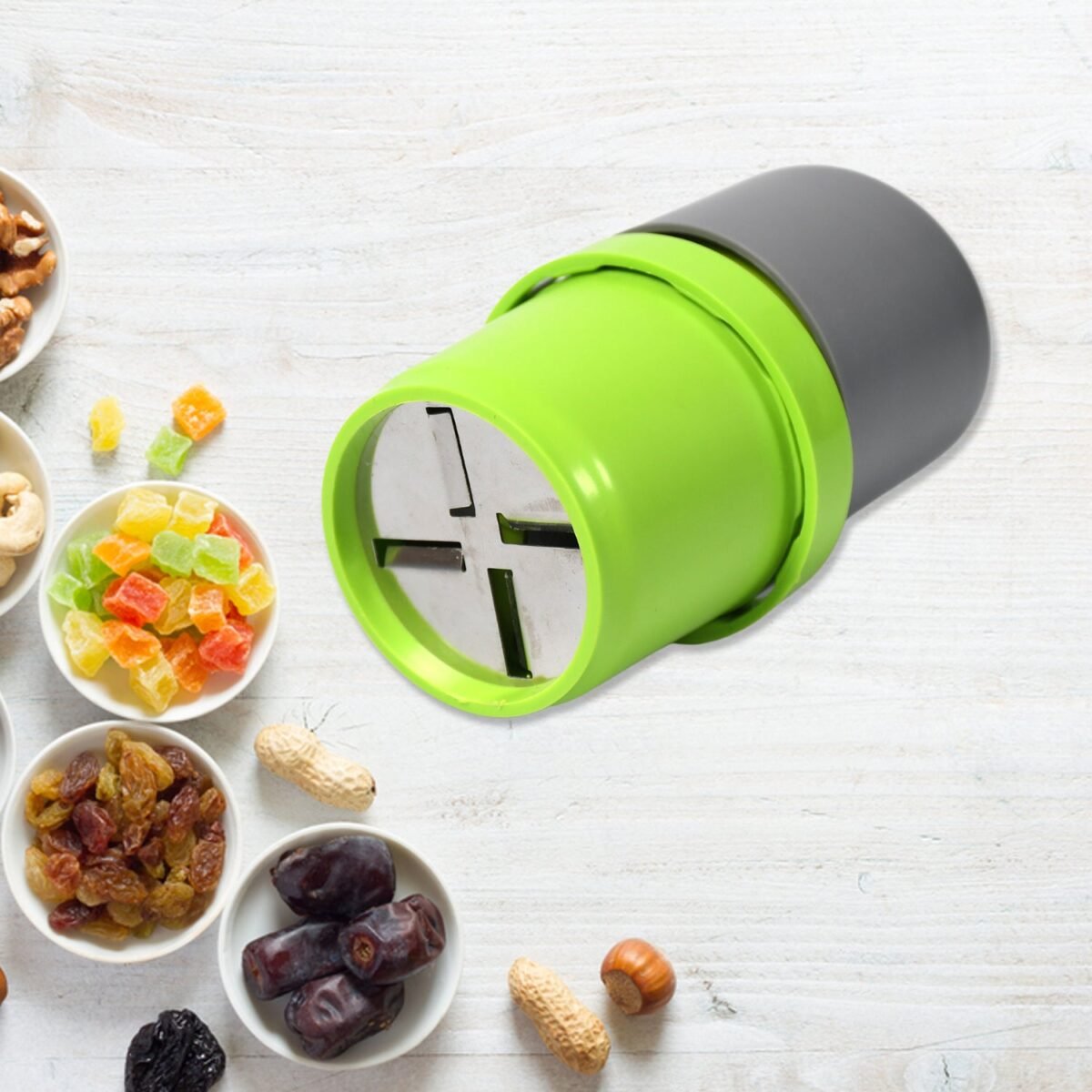 Plastic Dry Fruit and Paper Mill Grinder Slicer - 3-in-1 Blade for Chocolate and Butter, Standard, Multicolor - Image 3