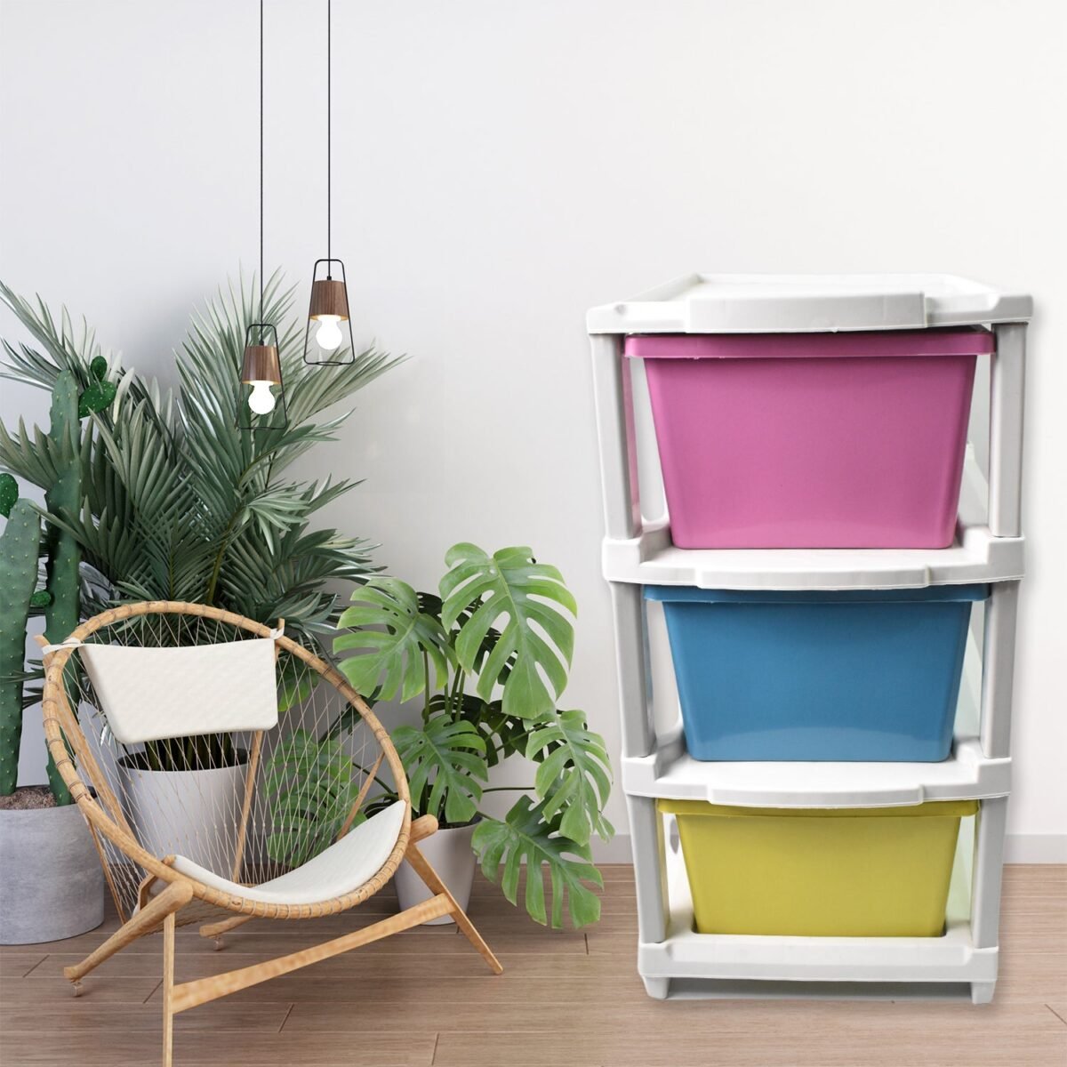 3 Layer Plastic Drawer Storage Organizer (1 Pc) - Image 3