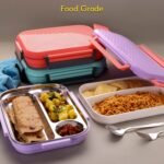 Kids’ School Lunch Box with Steel Plate - Image 6