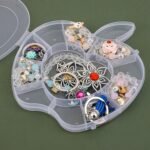 Plastic Apple Shape Jewellery Storage Box (1 Pc) - Image 4