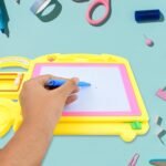 Bus Shape Drawing & Writing Slate Board for Kids (1 pc / 32 × 21 Cm) - Image 3