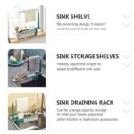 Expandable Kitchen Drying Basket Rack for Kitchen Use (1 Pc) - Image 7
