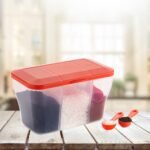 Plastic Square Storage Organiser Container (750ML Capacity) - Image 8