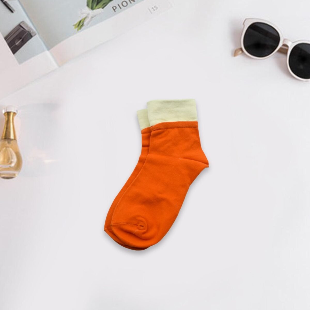 Socks Breathable Thickened Classic Simple Soft Skin Friendly (1Pair) - Image 2