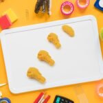 Cute Chicken Wing & Leg Erasers for Kids & Students (8 Pc Set) - Image 4