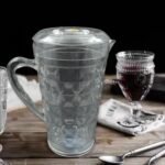 Mocktail Pet Jug  Plastic Jug With lid, Drinking Beverage Jag, Transparent Tableware  Reusable BPA Free, Plastic Water jug for Home use, Perfect for Home, Restaurants - Image 3