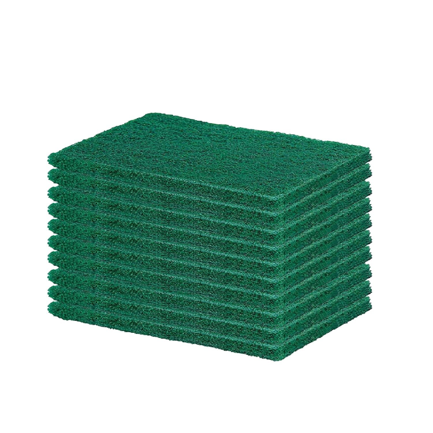 02_a653a93b-f3ce-49c0-9f24-11d4aa6f38de.jpg Scrub Sponge Cleaning Pads Aqua Green 10PCS - Image 1