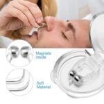 Anti Snore device for men and woman Silicone Magnetic Nose Clip For heavy Snoring sleeper, Snore Stopper, Anti Snoring Device (1 Pc) - Image 6