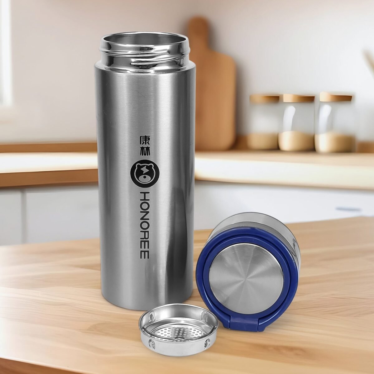 Insulated Steel Filter Cup – 350ml for Hot & Cold Drinks - Image 3