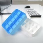 Multi-Function Desktop Drawer Storage Box 10 Grid Underwear Socks Box (2 Pc Set) - Image 4