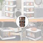 Plastic Folding Wardrobe Storage Organizer (3 Layer / 1 Pc) - Image 4