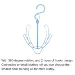 Small Shoes Drying Hanger, Rotatable Shoe Hanging Racks (1pc) - Image 7
