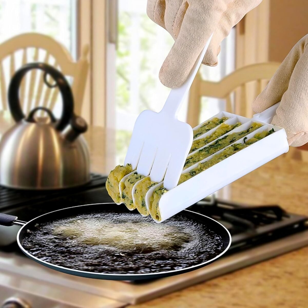 Gujia & Meatball Maker Set Easily Shape Meatballs Maker (1Pc) - Image 5
