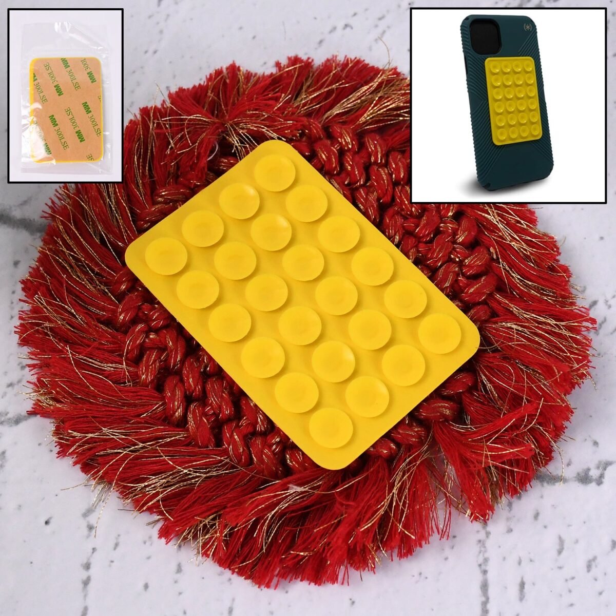 Suction Phone Case / Holder Mount (1 Pc / Mix Color) - Image 2