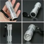 Portable Mini Torch, Super-Bright Mini 3 LED Bulb Pocket Torches - Small Keyring Torch Flashlight for Camping, Hiking, DIY, Travelling, Outdoors and More 3 Battery operated (Battery not included / 1 pc / Mix Color ) - Image 7