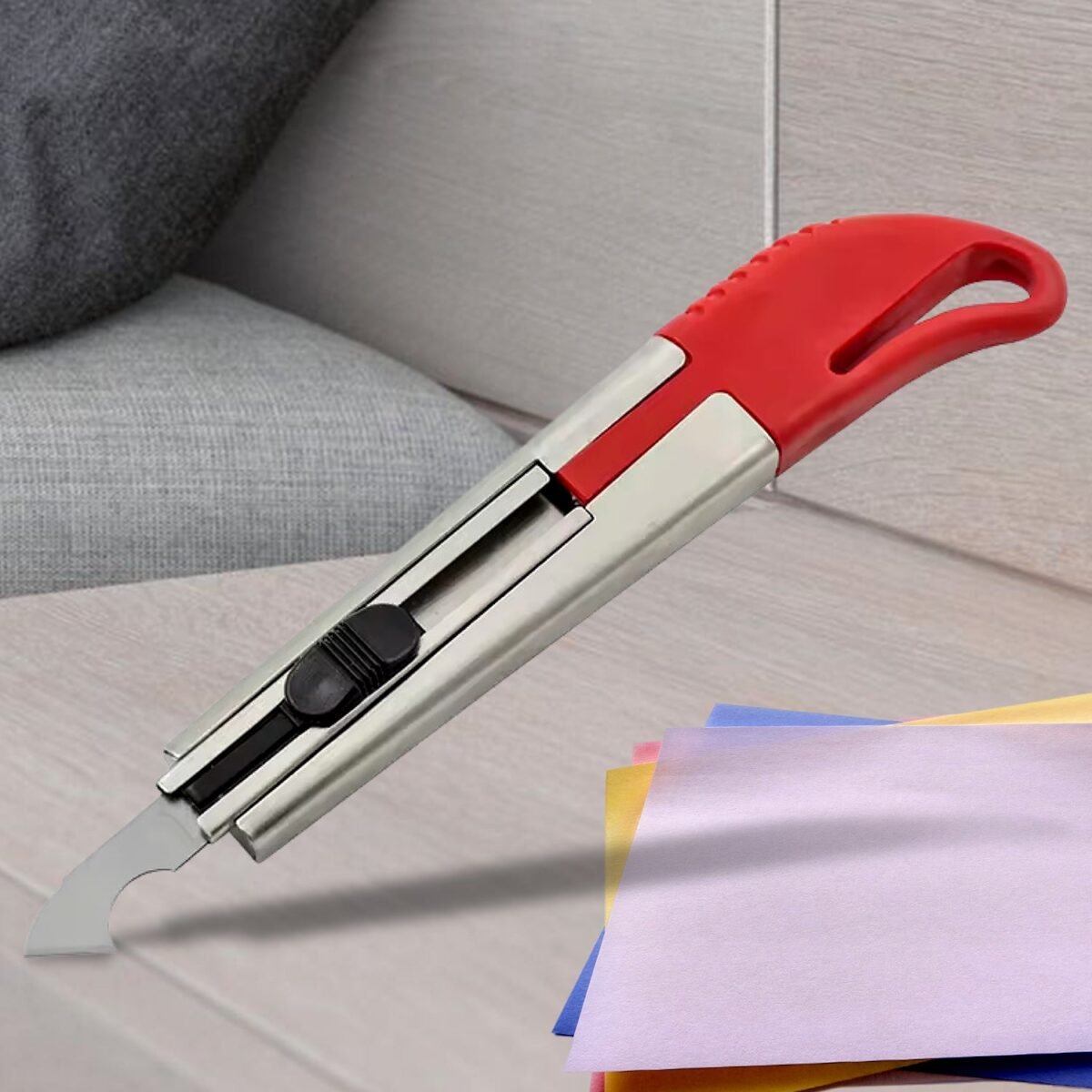 Multi-Use Plastic Cutter with Plastic Cutting Blade and Precision Knife Blade - Image 3