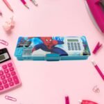 Cartoon Multi-functional Geometry Box with Calculator & Double Sharpener - Image 3