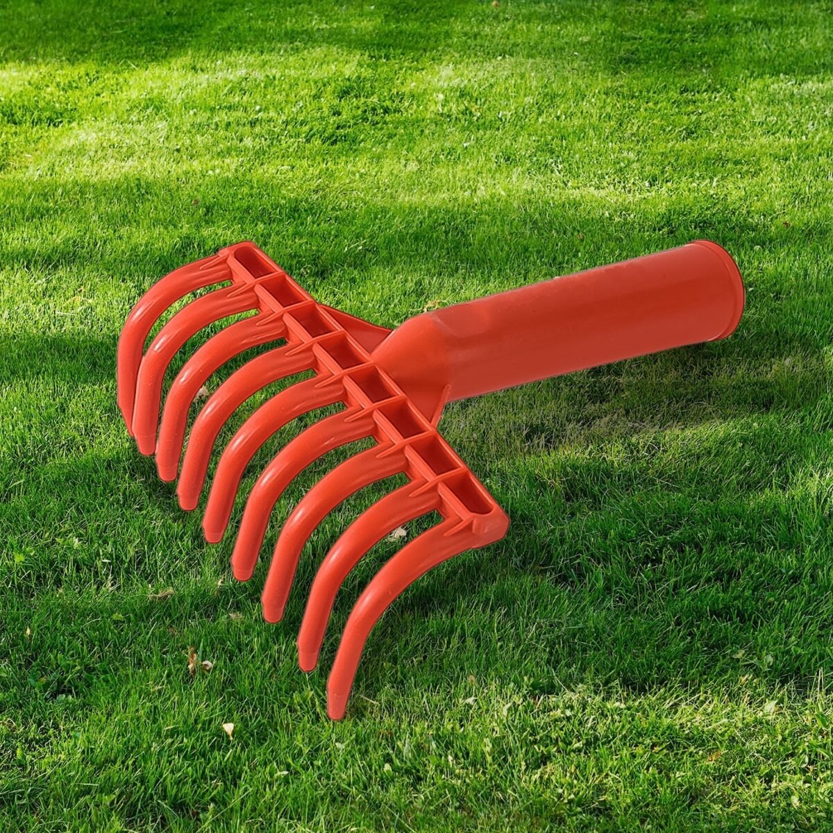 Heavy Duty Plastic Garden Hand Rake – 9-Tooth Cultivator Tool (1 Pc) - Image 6