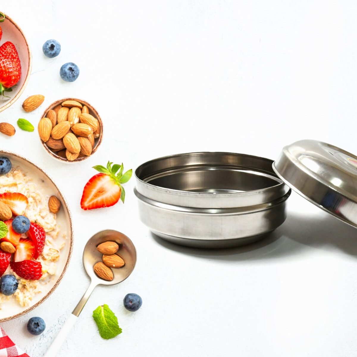 Multi-Purpose Stainless Steel Round Shape Tiffin Box - Image 6